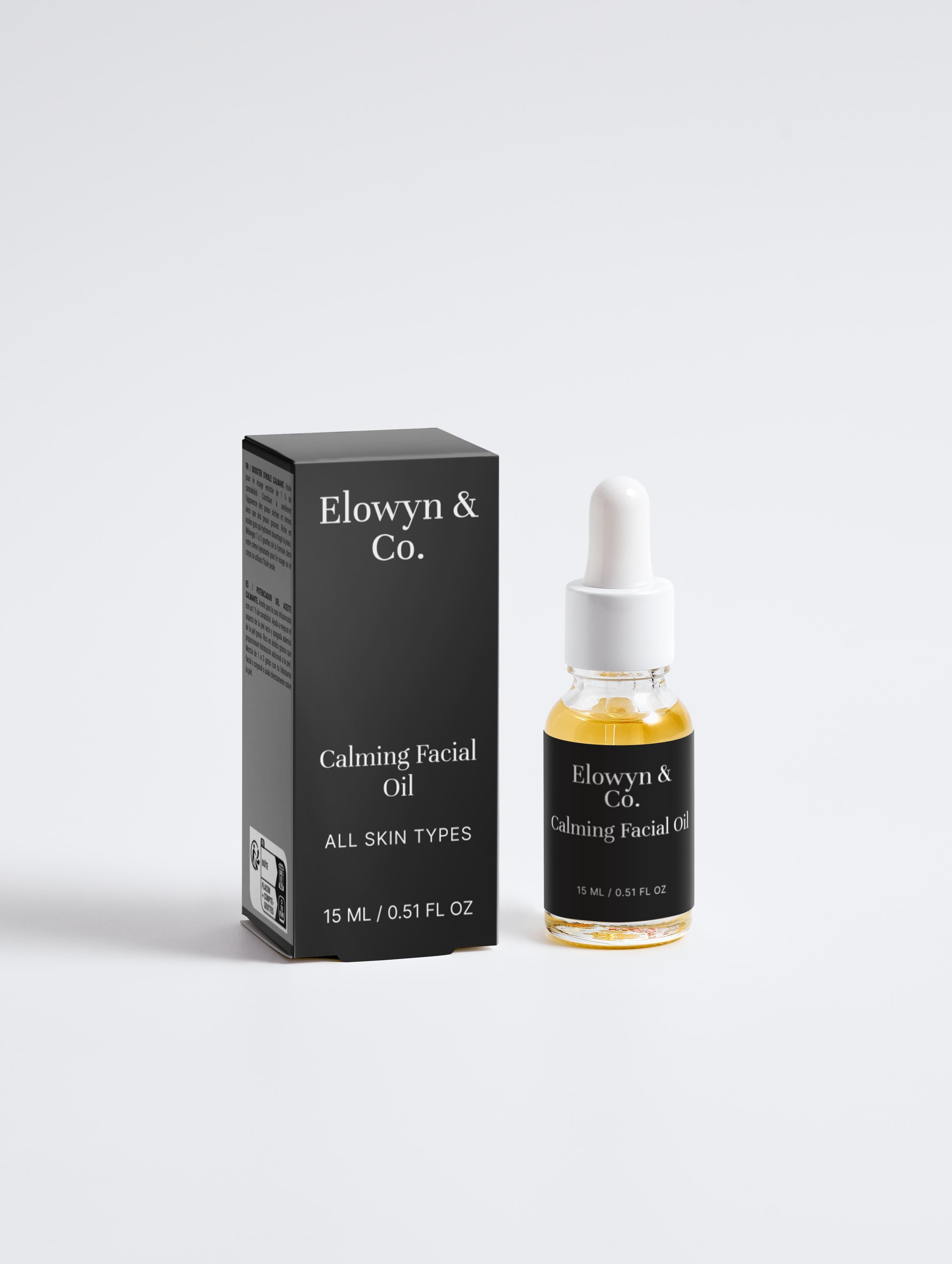 Calming Facial Oil With CBD