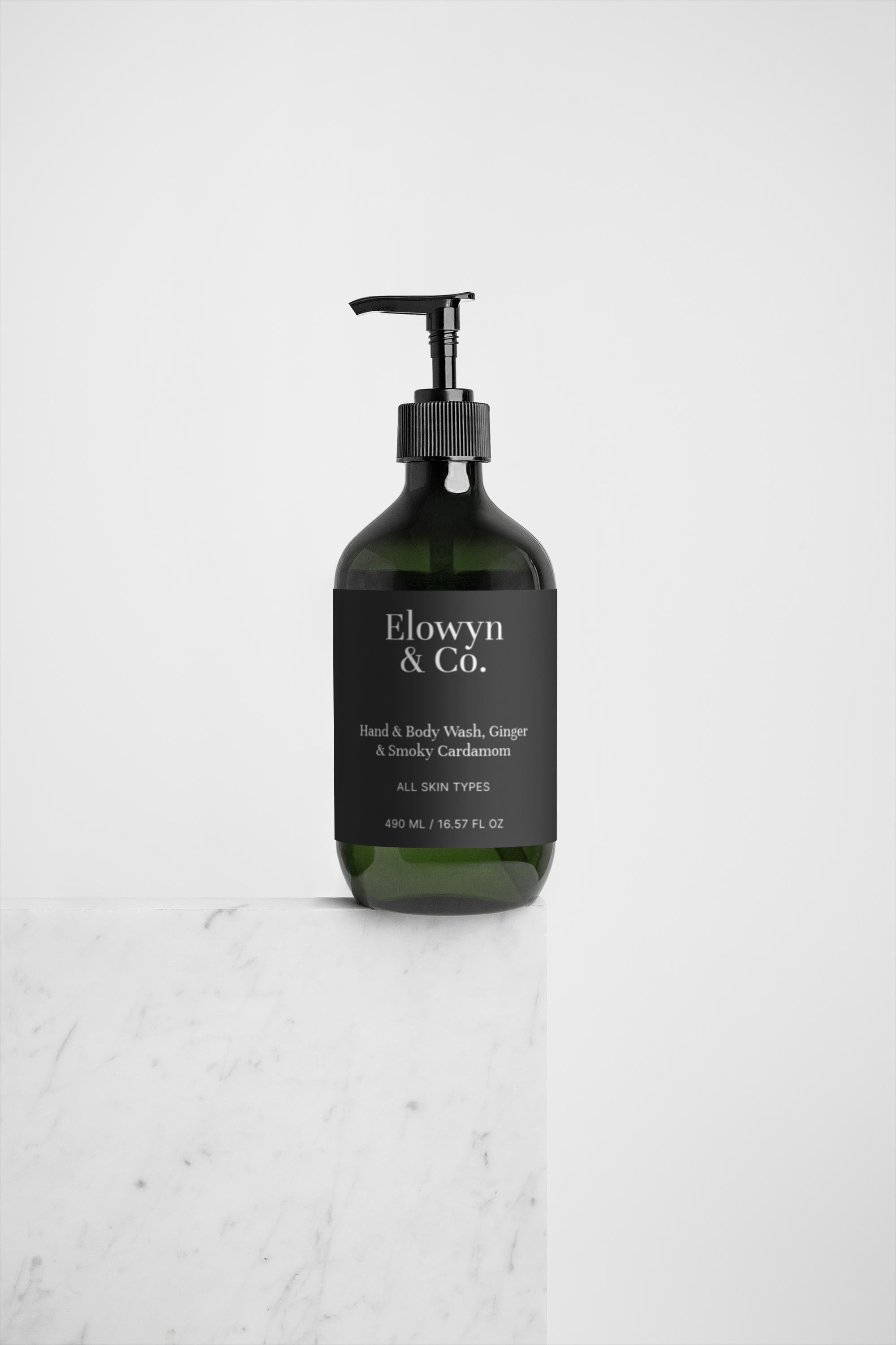 Hand & Body Wash, Ginger & Smoky Cardamom